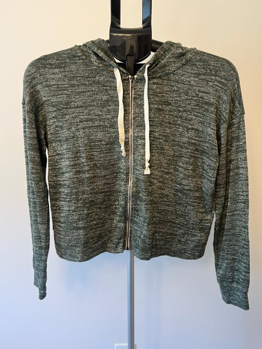 American Eagle Outfitters Cropped Zip Hoodie